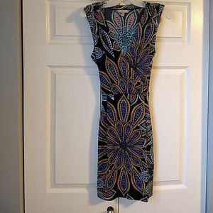 Banana Republic paisley print sleeveless dress